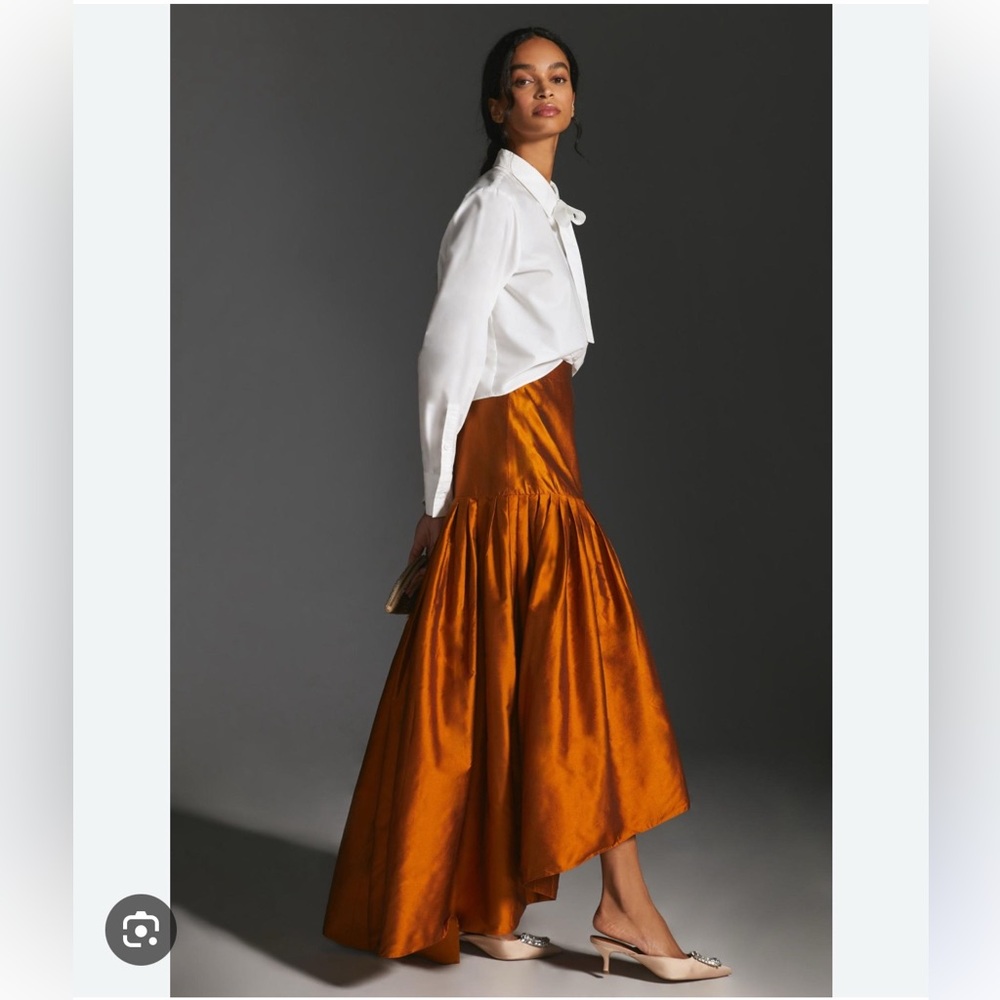 Anthropologie- Nikita Mhaisalker asymmetrical skirt